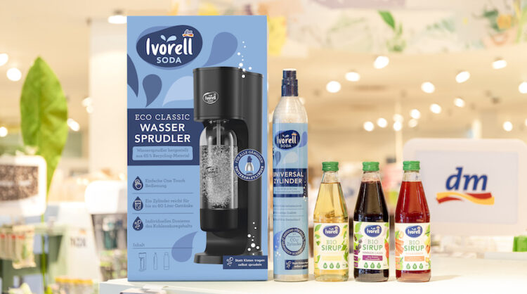 dm bringt eigenen Wassersprudler