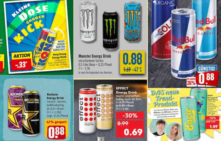 Preiskampf der Energy-Drinks