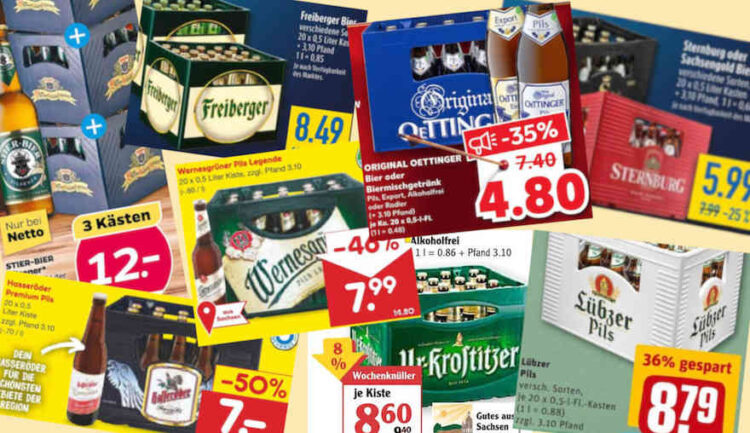 Bierpreis-Schlacht in Sachsen