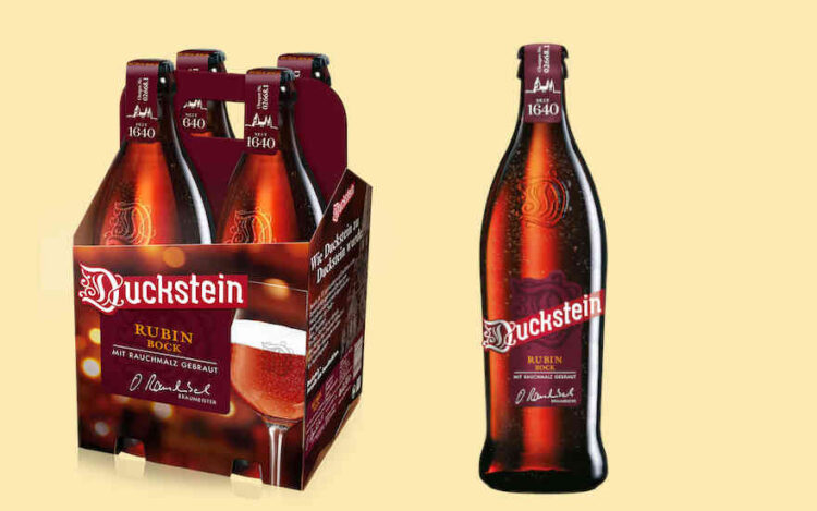 Rubin Bock mit Rauchnoten