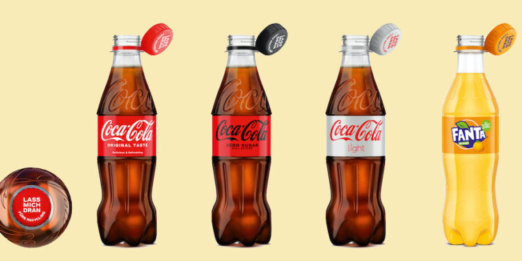 Coca-Cola tauscht Deckel aus