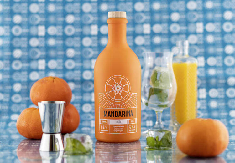 Flüssige Zitrusfrucht