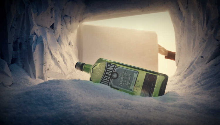 Schneegestöber statt trautes Heim