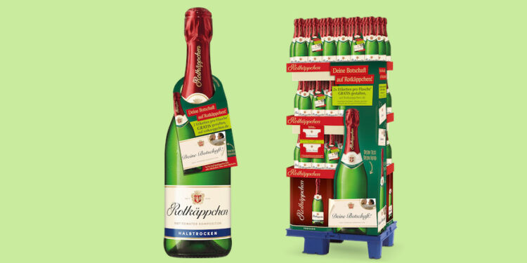 Besondere Flaschenpost