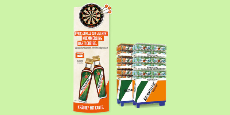 Dartscheibe zu gewinnen