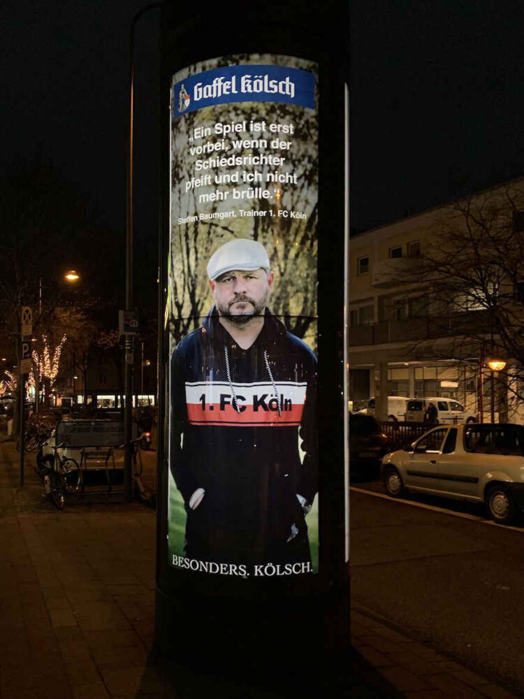 Promis werben für Köln