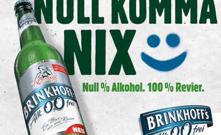 Hellblau und promillefrei