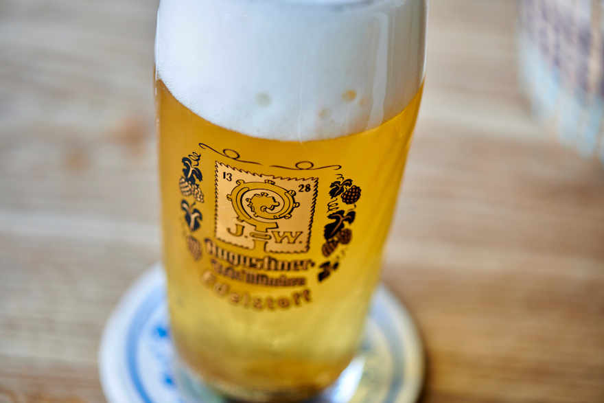 Augustiner Edelstoff im Glas