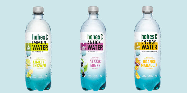 Hohes C bringt Functional-Water-Range