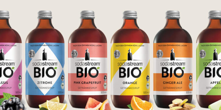 Sodastream launcht Bio-Sirupe