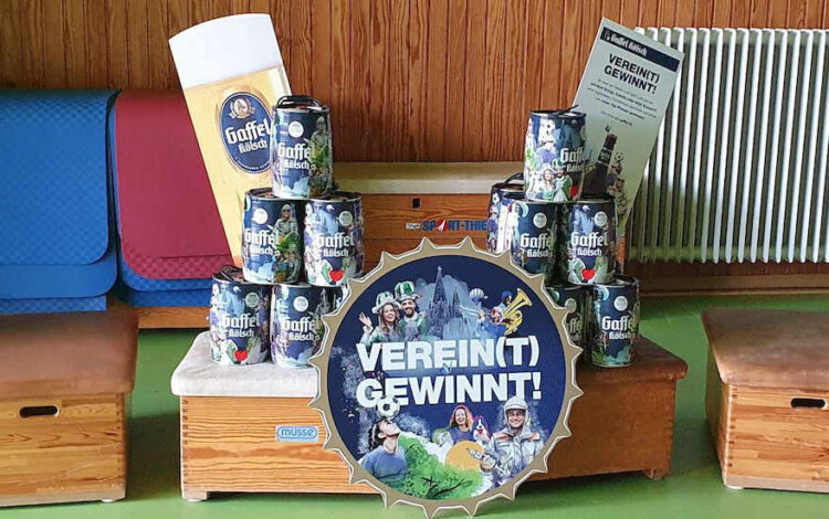 Foto Gaffel-Promotion