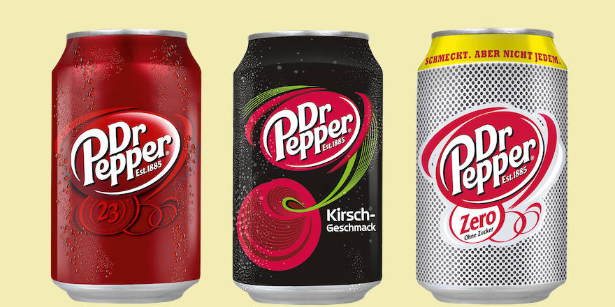 Dr Pepper näher am US-Vorbild