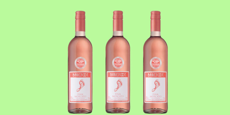 Pink Moscato von Barefoot