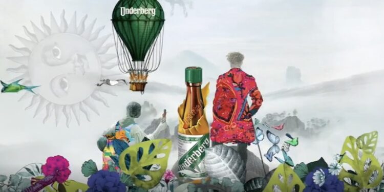 Ausschnitt aus Underberg-Werbespot