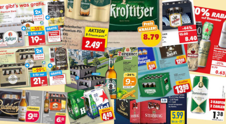 Zum Vatertag gibt's billiges Bier