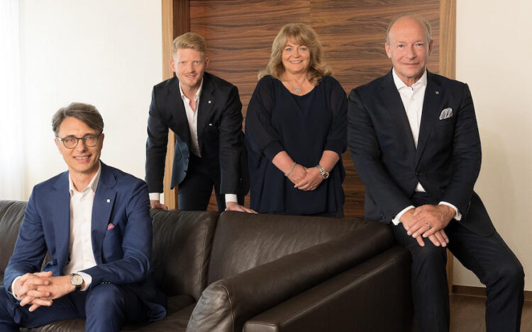 Foto des Vorstandes der Schörghuber Unternehmensgruppe