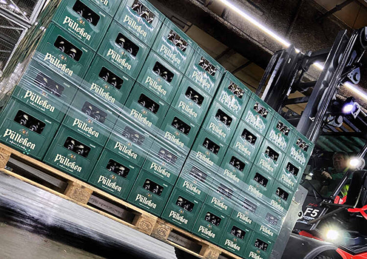 Eine Million Pülleken-Mehrwegkästen im Handel