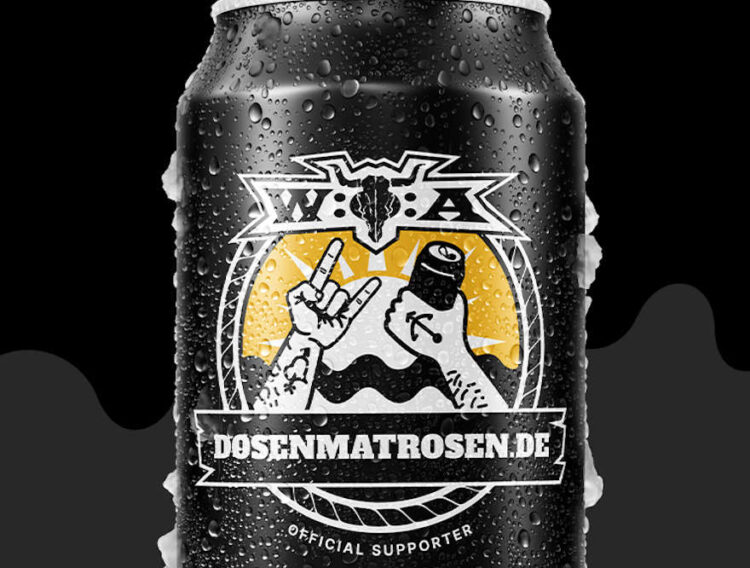 Werbedose der Dosenmatrosen