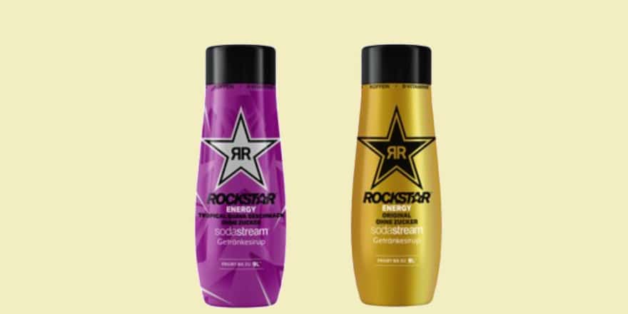 Sodastream bringt Energy-Sirup