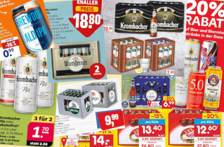 Bierpreise weiter in Bewegung