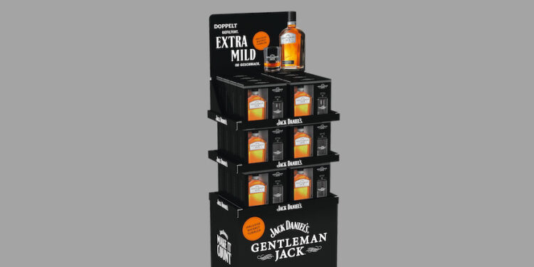 Display mit Geschenk-Sets