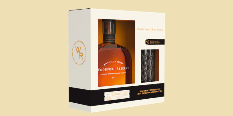Woodford Reserve im Geschenkset mit Glas
