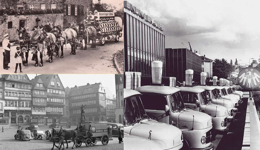 Historische Fotos von Binding und Henninger