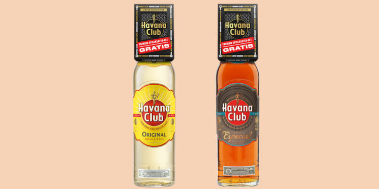 Havana Club mit Spielkarten als Onpack
