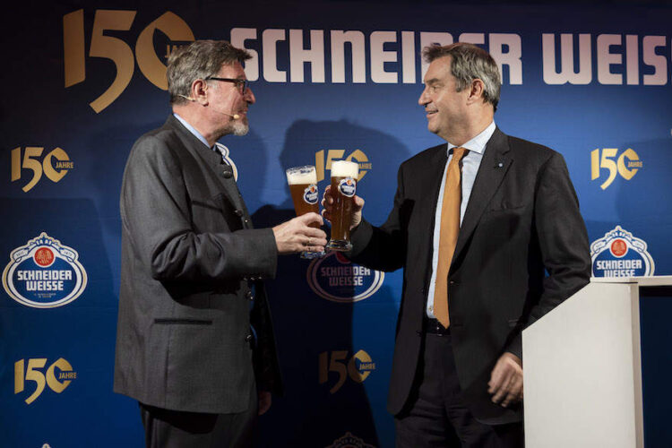 Ministerpräsident Söder mit Georg VI. Schneider