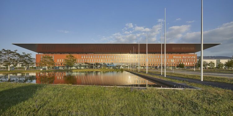 Außenansicht Messe Karlsruhe