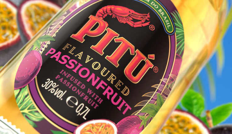 Pitú Ausschnitt aus Flaschenetikett