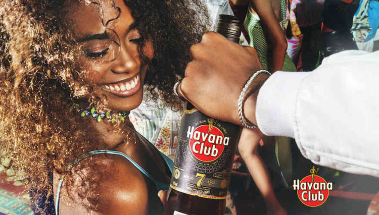 Hauptmotiv der neuen Kampagne für Havana Club