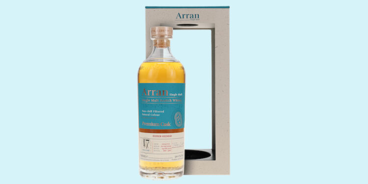 Eine Flasche Arran 17 YO Bourbon Hogshead Single Cask