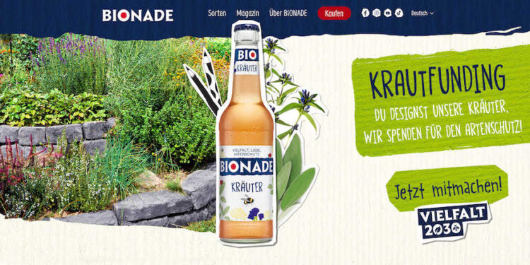 Bionade-Wettbewerbsaufruf