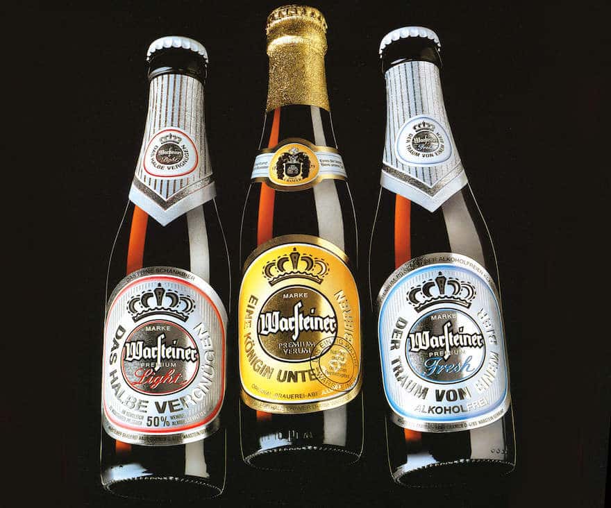 Bereits vor 30 Jahren brachte Warsteiner ein alkoholfreies und ein Leichtbier auf den Markt.