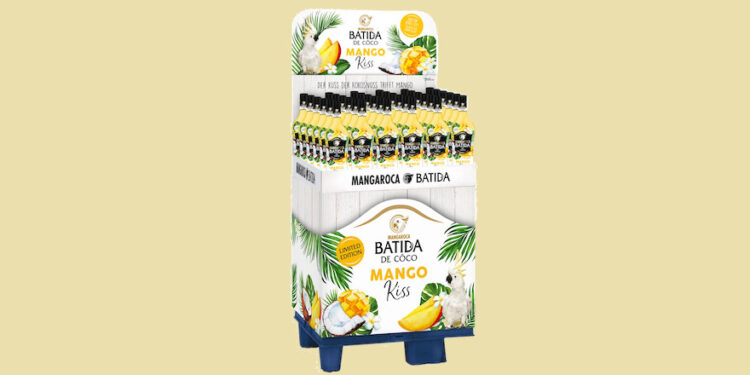 Display mit Mangaroca Mango Kiss