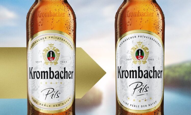 Krombacher mit weniger Gold
