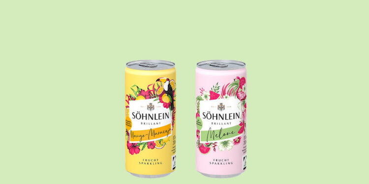 Söhnlein Brillant Mango-Maracuja und Melone in der Dose