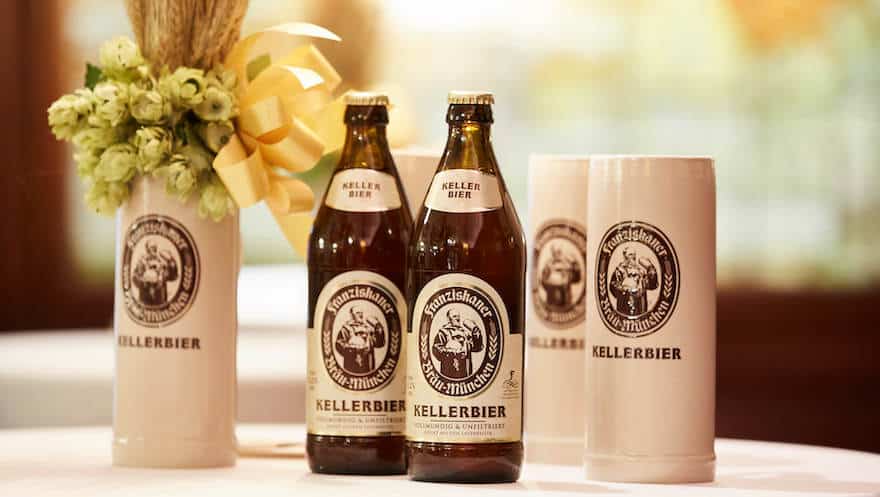 2016 brachte AB Inbev unter der Marke Franziskaner ein Kellerbier auf den Markt.