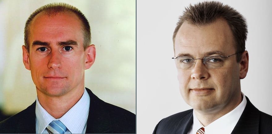 Roland Tobias (links) und Uwe Albershardt verließen beide 2007 AB Inbev.