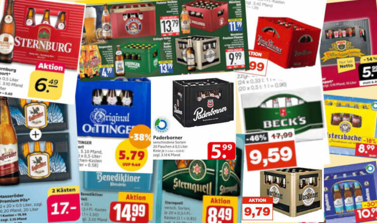 Bierpreise wie zu Weihnachten