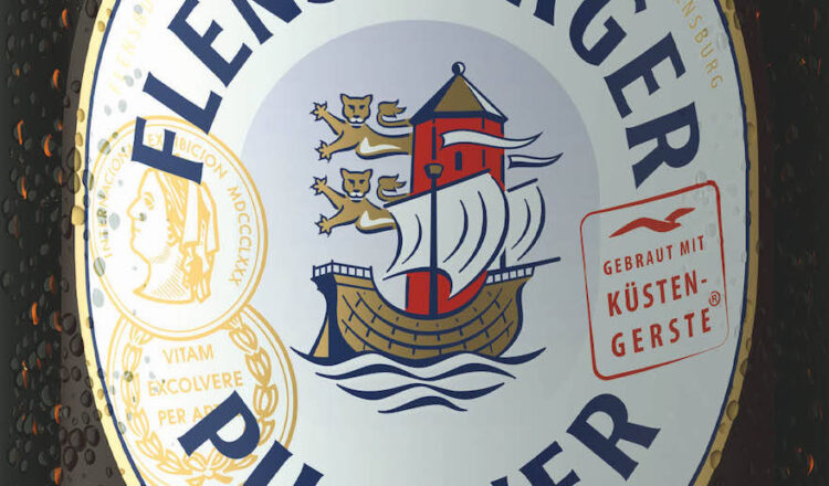 Flens mit neuen Etiketten