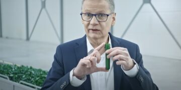 Jauch wirbt für Einwegflasche von Lidl
