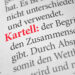 Wörterbuch mit dem Begriff Kartell