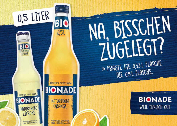 Werbemotiv "Na, bisschen zugelegt?"