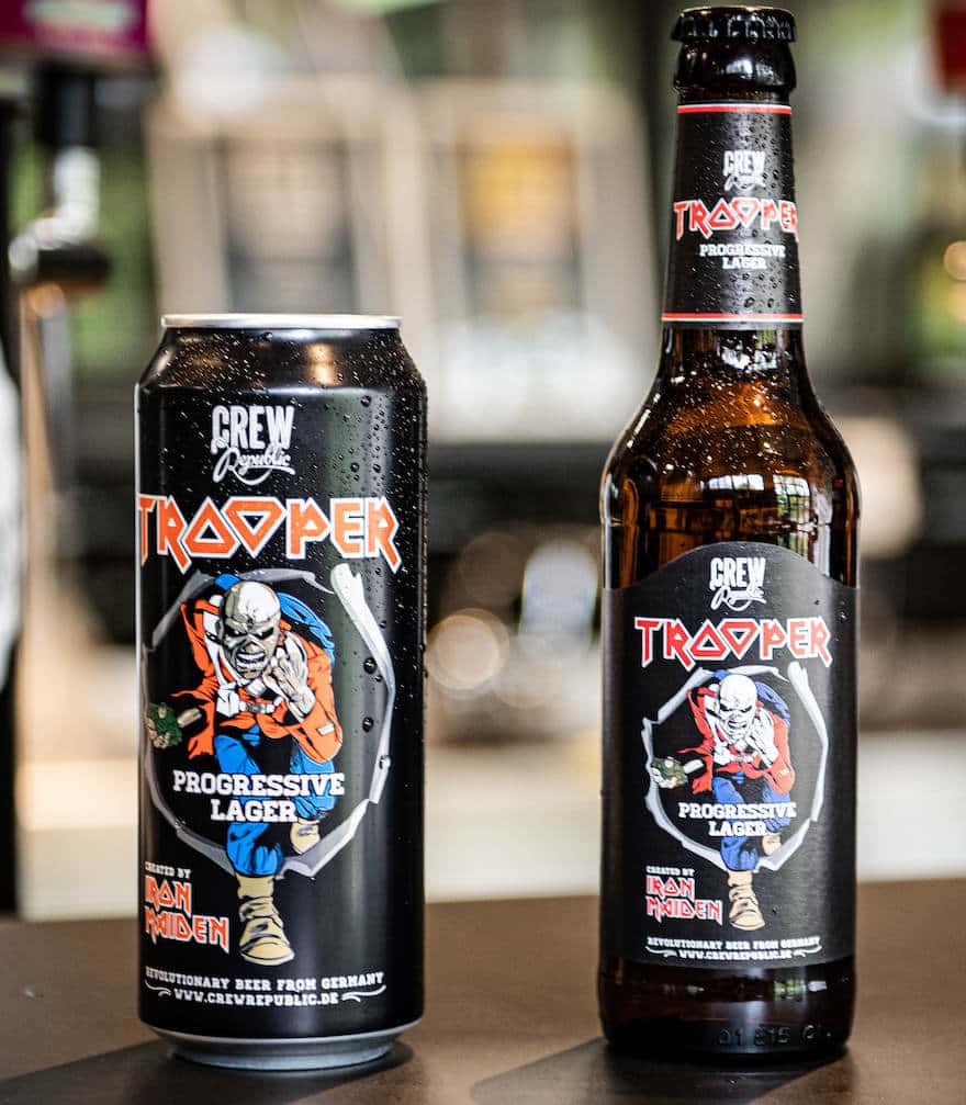 Trooper gibt es in der Halbliterdose oder in der 0,33-Liter-Mehrwegflasche.