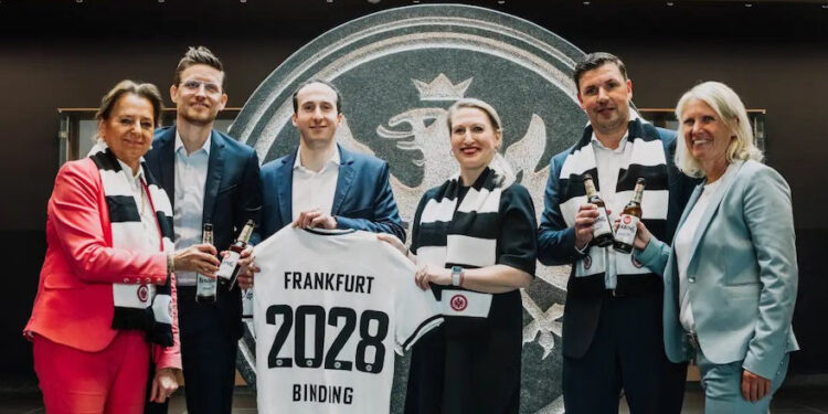 Binding sponsert Eintracht Frankfurt