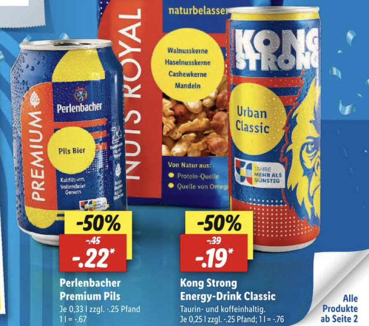 Ausschnitt aus dem aktuellen Lidl-Prospekt