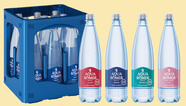 Aqua Römer mit neuem Gebinde