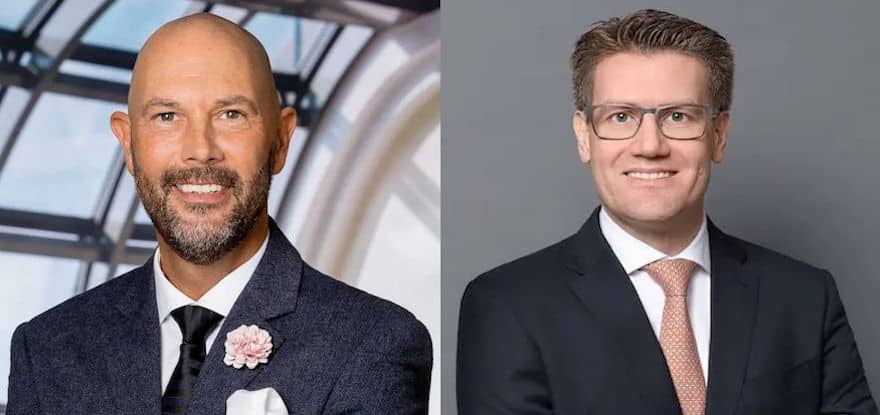 Die beiden Vorstandsmitglieder Thomas Mempel (links) und Michael Söhlke